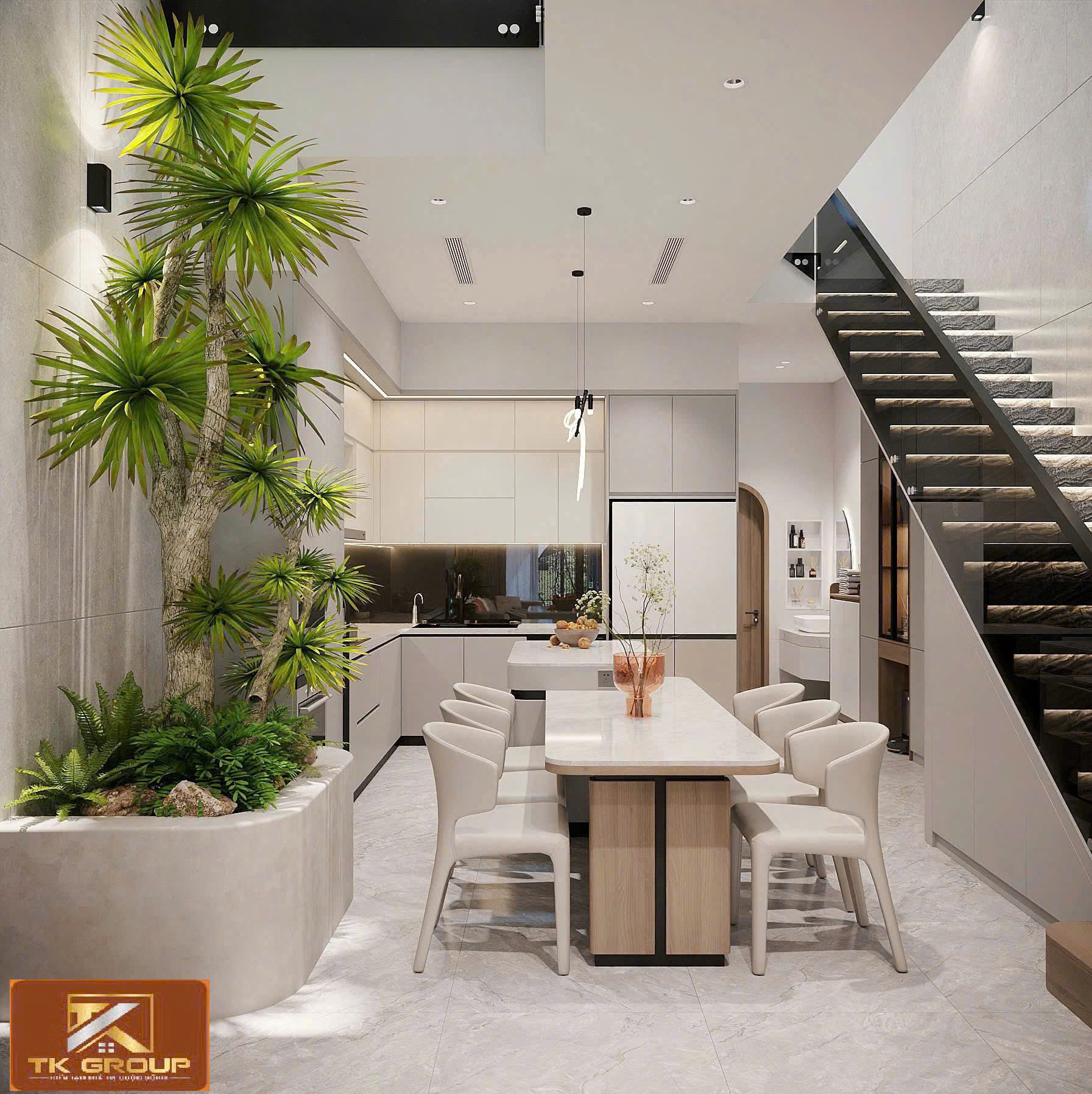 NHÀ PHỐ MỚI XÂY NGAY TRƯỜNG TH ĐỊNH HOÀ – TP THỦ DẦU MỘT